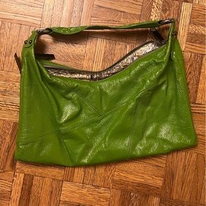Spring Green HOBO Leather Bag